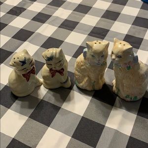 Vintage salt and pepper shakers